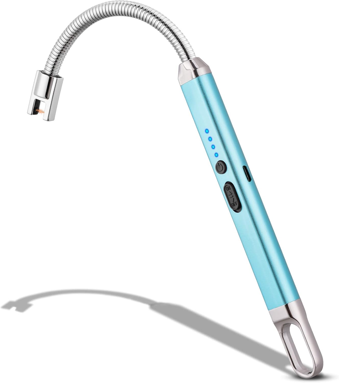 iinboBBQ Lighter Electric Lighter Rechargeable USB Lighter with LED Battery Display