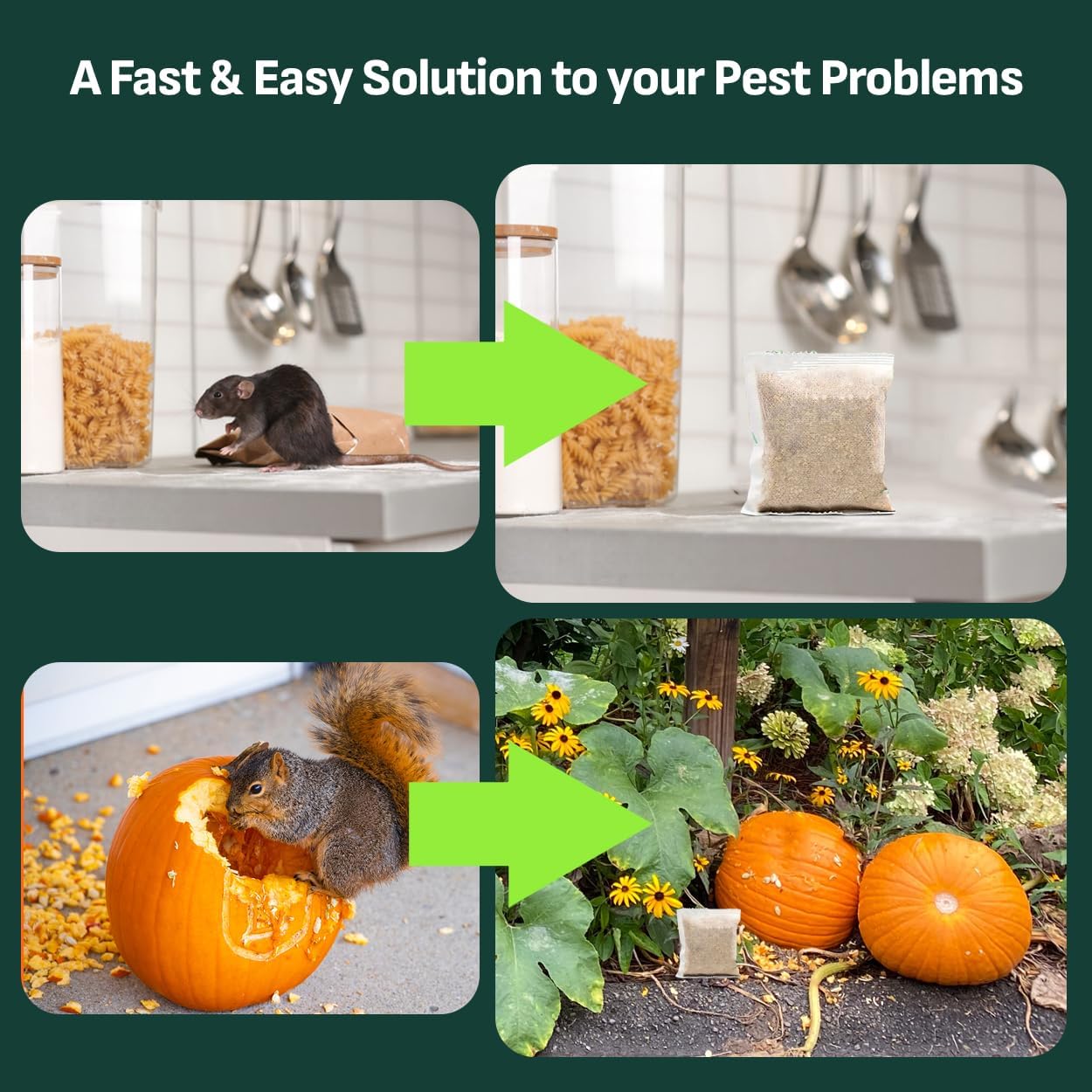 Rodent Repellent Pouches – Extra Strength Peppermint & Rosemary