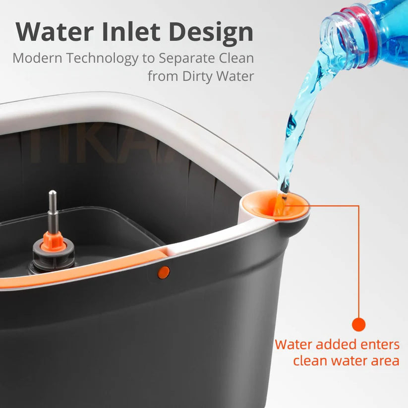 Mop 360 Cleaning Mop Telescopic Household Ceiling Cleaning Brush Tool Self-draining to Clean Tiles and Walls