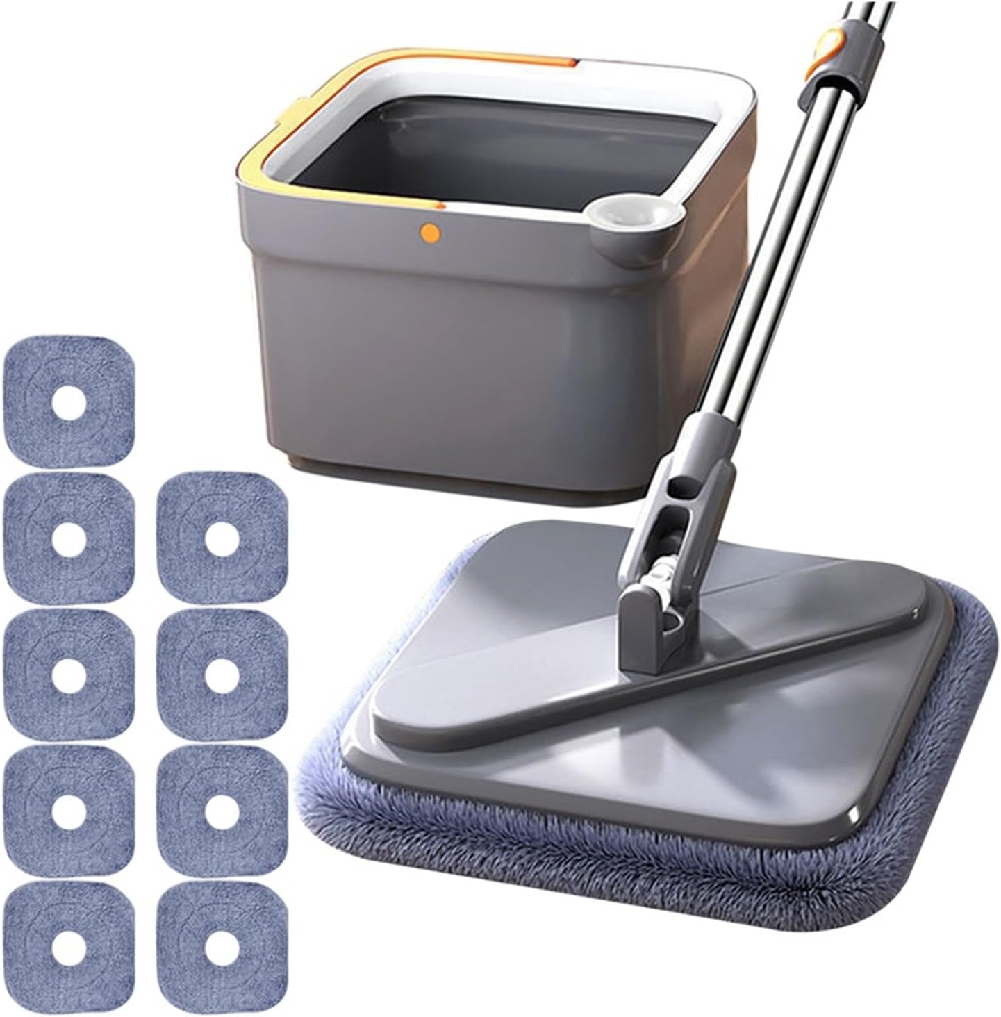 Mop 360 Cleaning Mop Telescopic Household Ceiling Cleaning Brush Tool Self-draining to Clean Tiles and Walls