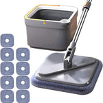 Mop 360 Cleaning Mop Telescopic Household Ceiling Cleaning Brush Tool Self-draining to Clean Tiles and Walls