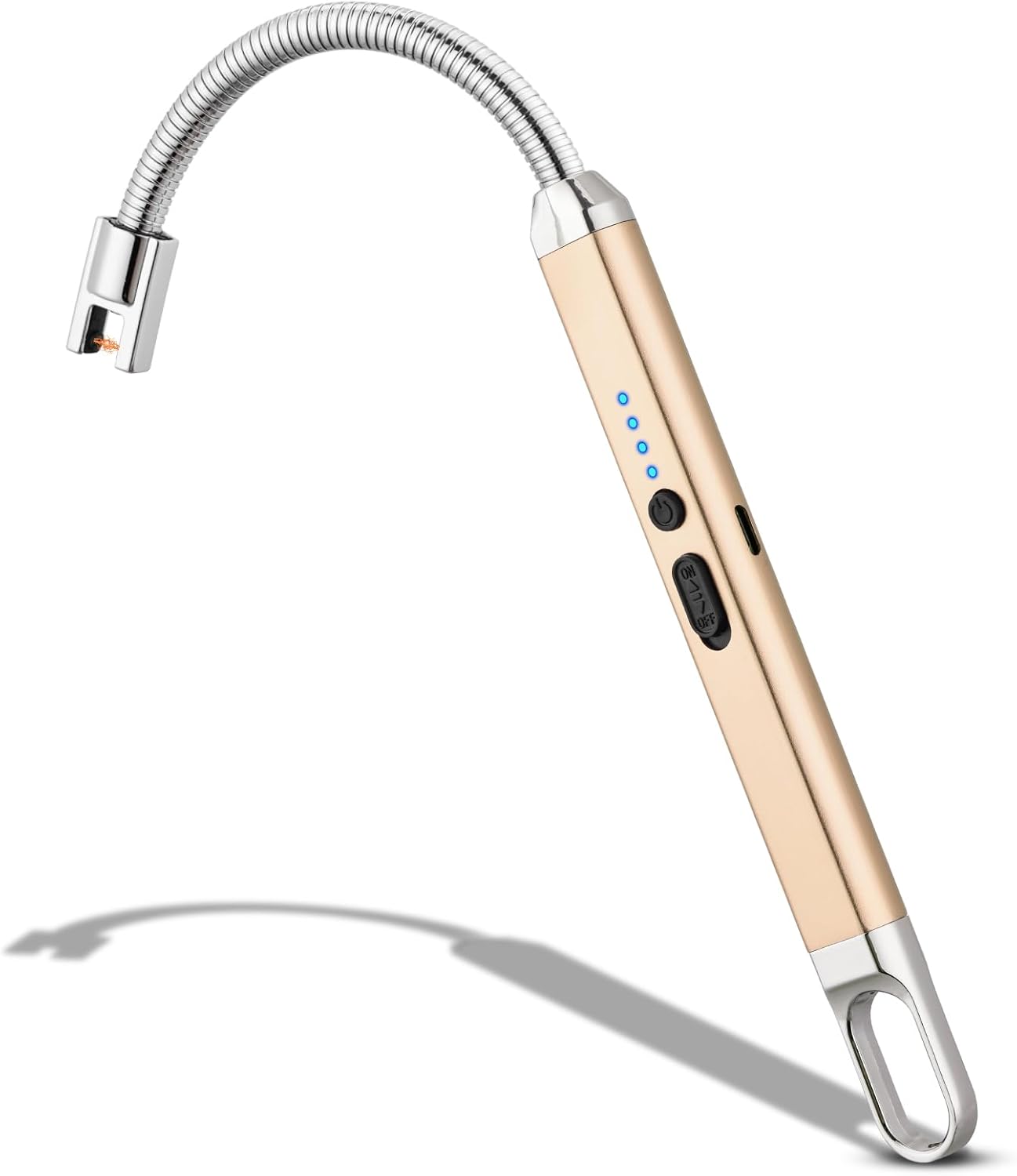 iinboBBQ Lighter Electric Lighter Rechargeable USB Lighter with LED Battery Display