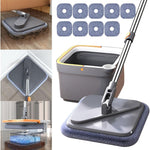 Mop 360 Cleaning Mop Telescopic Household Ceiling Cleaning Brush Tool Self-draining to Clean Tiles and Walls