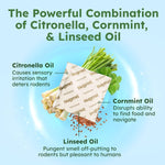 Rodent Repellent Pouches – Extra Strength Peppermint & Rosemary