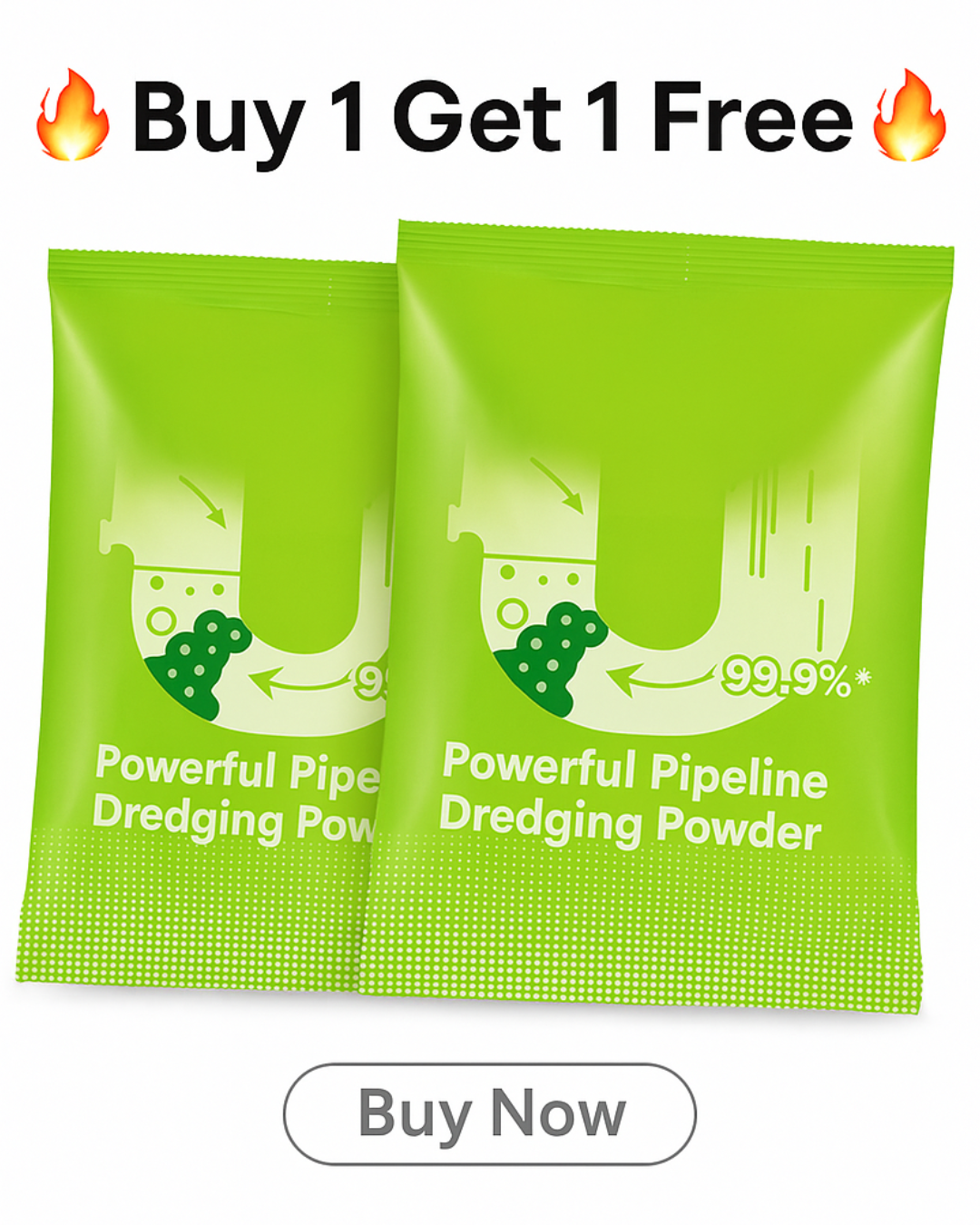 🔥Buy 1 Get 1 Free🔥Powerful Pipeline Dredging Powder