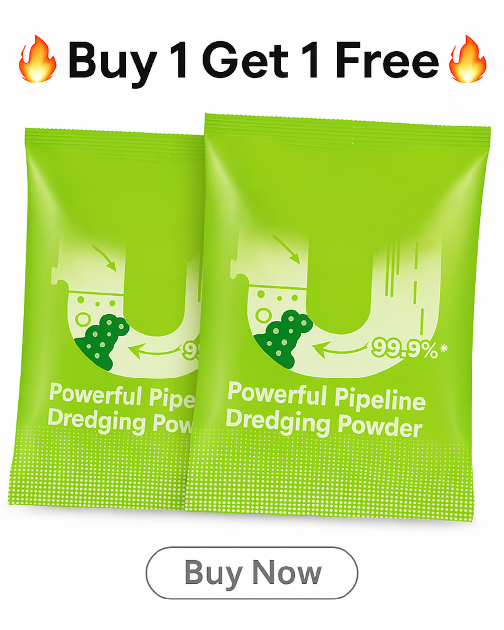 🔥Buy 1 Get 1 Free🔥Powerful Pipeline Dredging Powder
