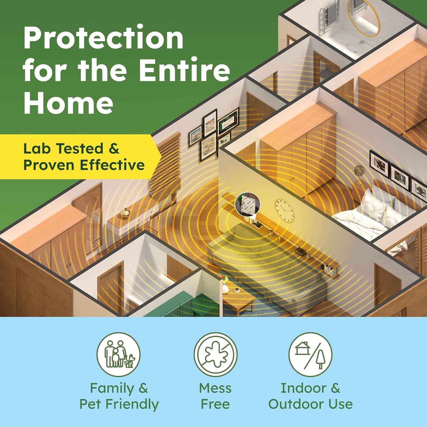 Rodent Repellent Pouches – Extra Strength Peppermint & Rosemary