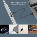 iinboBBQ Lighter Electric Lighter Rechargeable USB Lighter with LED Battery Display
