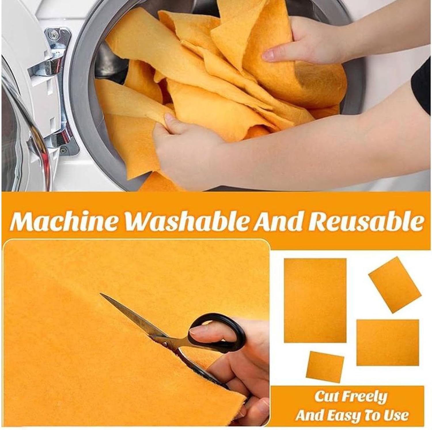 Absorbent Cleaning Cloth Multi-Purpose Non-Woven Cleaning Towels