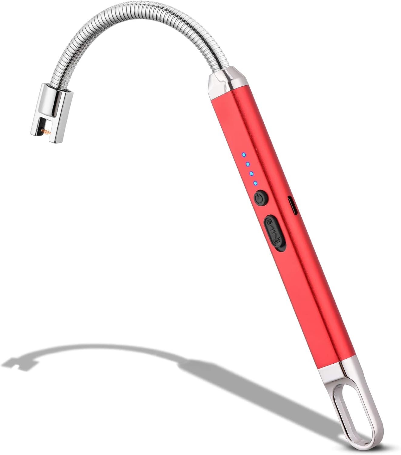 iinboBBQ Lighter Electric Lighter Rechargeable USB Lighter with LED Battery Display