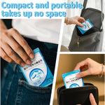 Disposable Plastic Toilet Seat Cover 100 PACK - No Worry Of Public Toilet Anymore👋