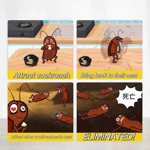 🌿100% Plant Based Japan Combat Roach Killing Bait station BUY 1 GET 1 FREE