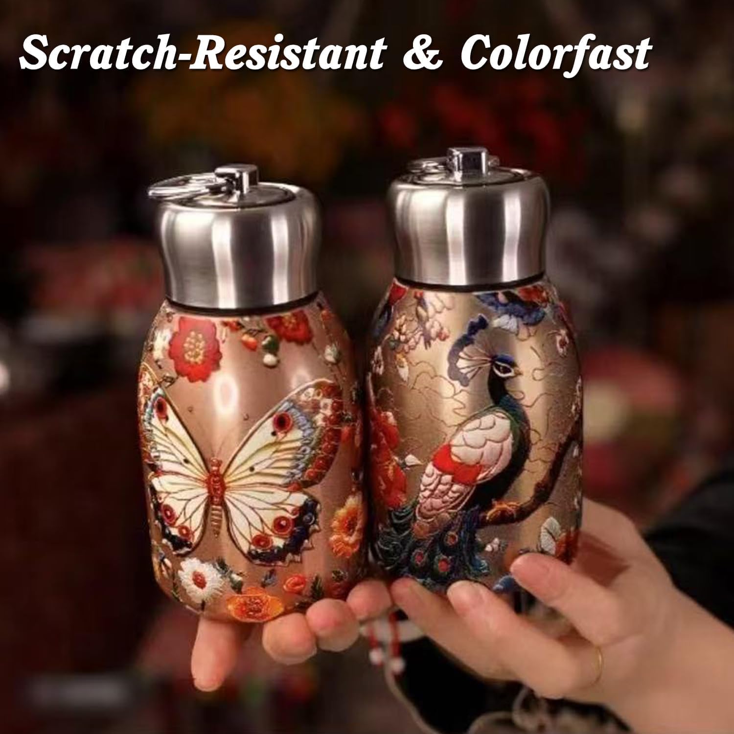 Stylish & portable insulated water bottle🔥