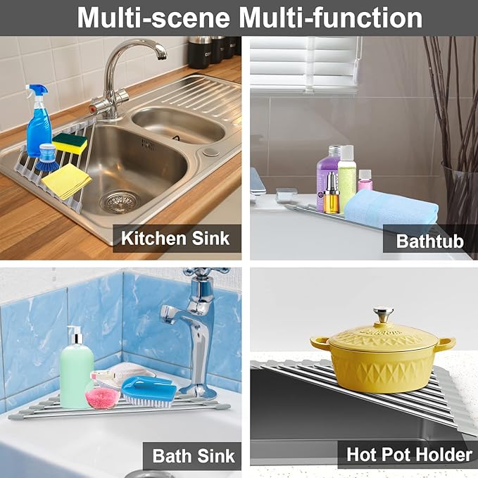Multi-Functional Kitchen Sink Corner Drying Mat [ BUY 1 GET 1 FREE ]