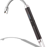 iinboBBQ Lighter Electric Lighter Rechargeable USB Lighter with LED Battery Display