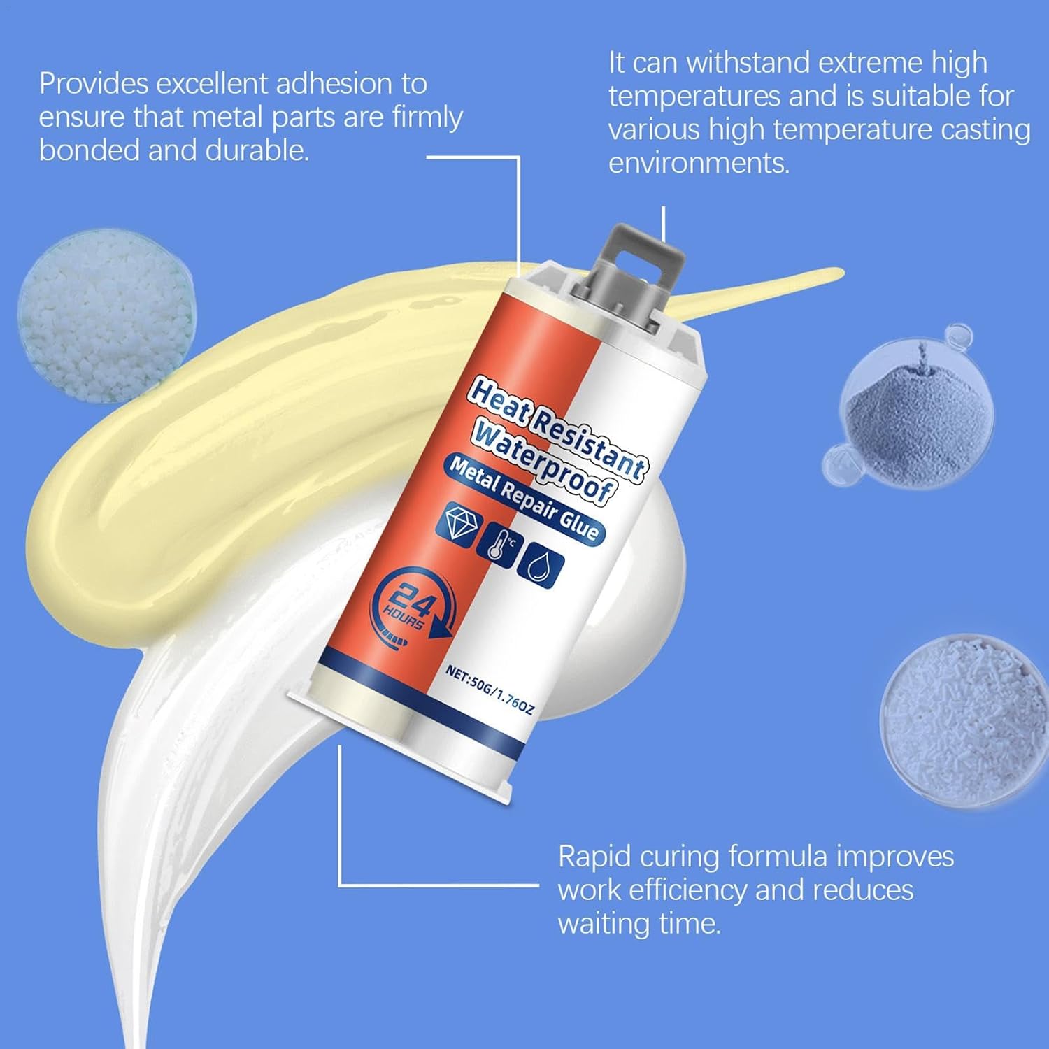 Max Strength Metal Repair Super Glue BUY 1 GET 1 FREE