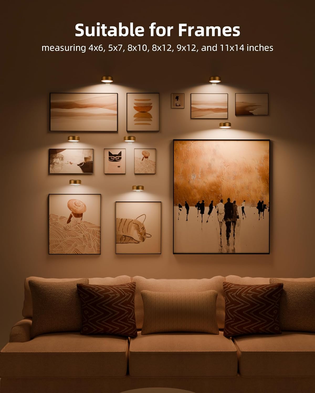 💡Magnetic Painting Light with 13 Lighting Modes 3 PACK