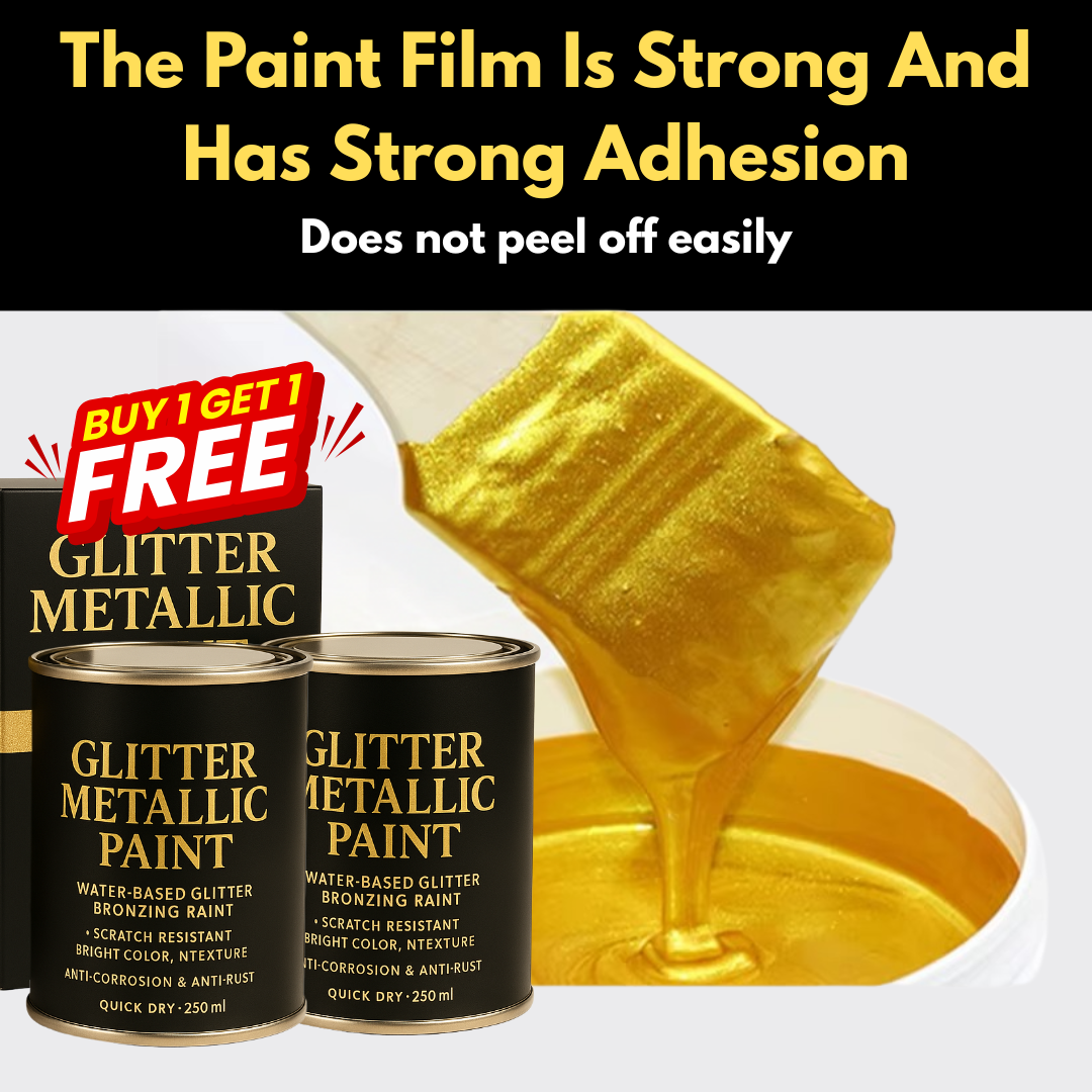 Glitter Metallic Paint (Buy 1 Get 1 Free)