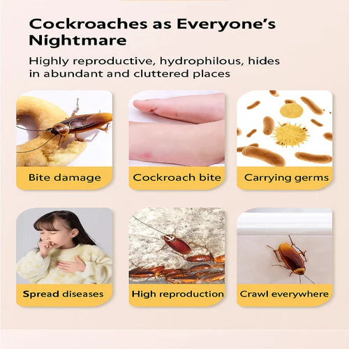 🌿100% Plant Based Japan Combat Roach Killing Bait station BUY 1 GET 1 FREE