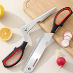 Multi-functional Professional Kitchen Scissors with Comfort Grip for Fruits, Bread, Steak and Chicken