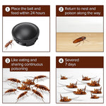 🌿100% Plant Based Japan Combat Roach Killing Bait station BUY 1 GET 1 FREE