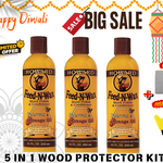 Natural Beeswax & Orange Oil Wood Conditioner { BUY 1 GET 2 FREE 3 PACK }