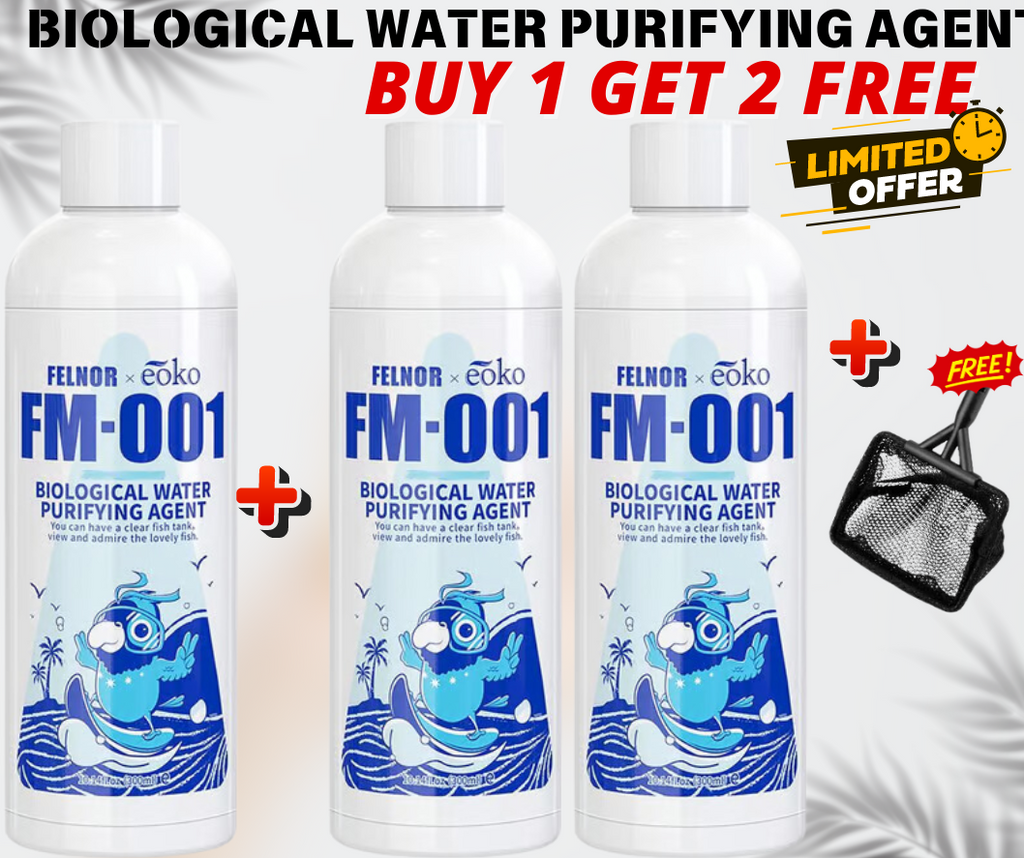 Aquarium Water Clarifier (Pack of 3 ) (⭐⭐⭐⭐ 4.9/5) New Year Sale- 59% OFF🎁