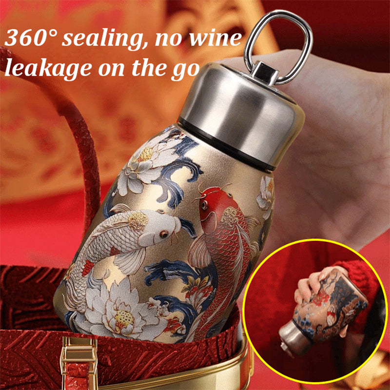 Stylish & portable insulated water bottle🔥